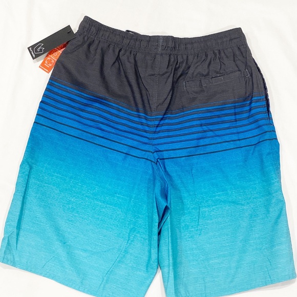Burnside Ombré Striped Board Shorts / Swim - Picture 3 of 3